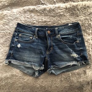 American eagle super stretch Jean shorts